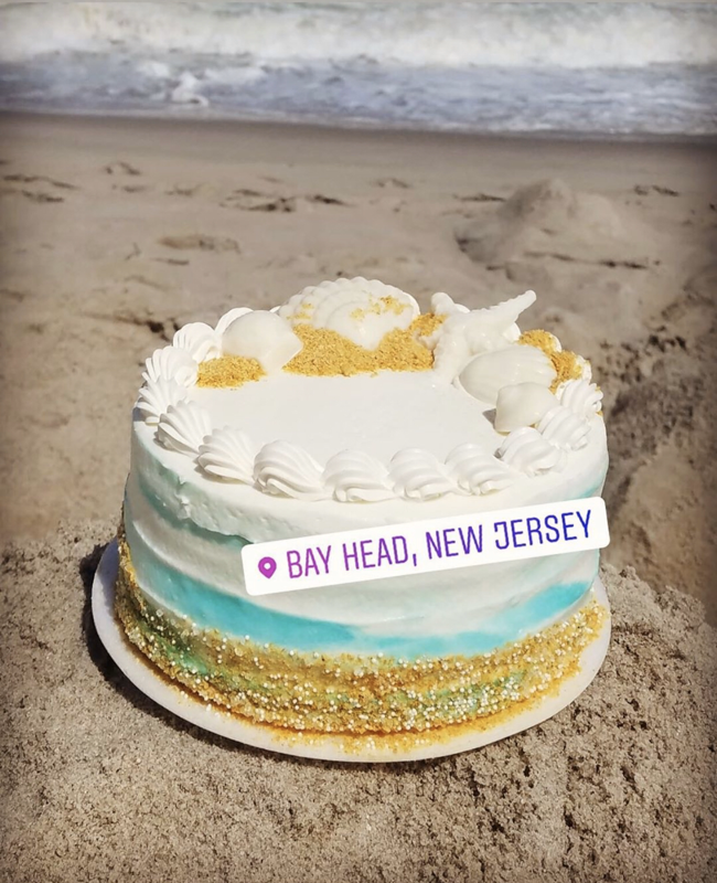 Sea Beach Edible Cake Topper Party Decoration Personalized Birthday Gift  Sun | eBay